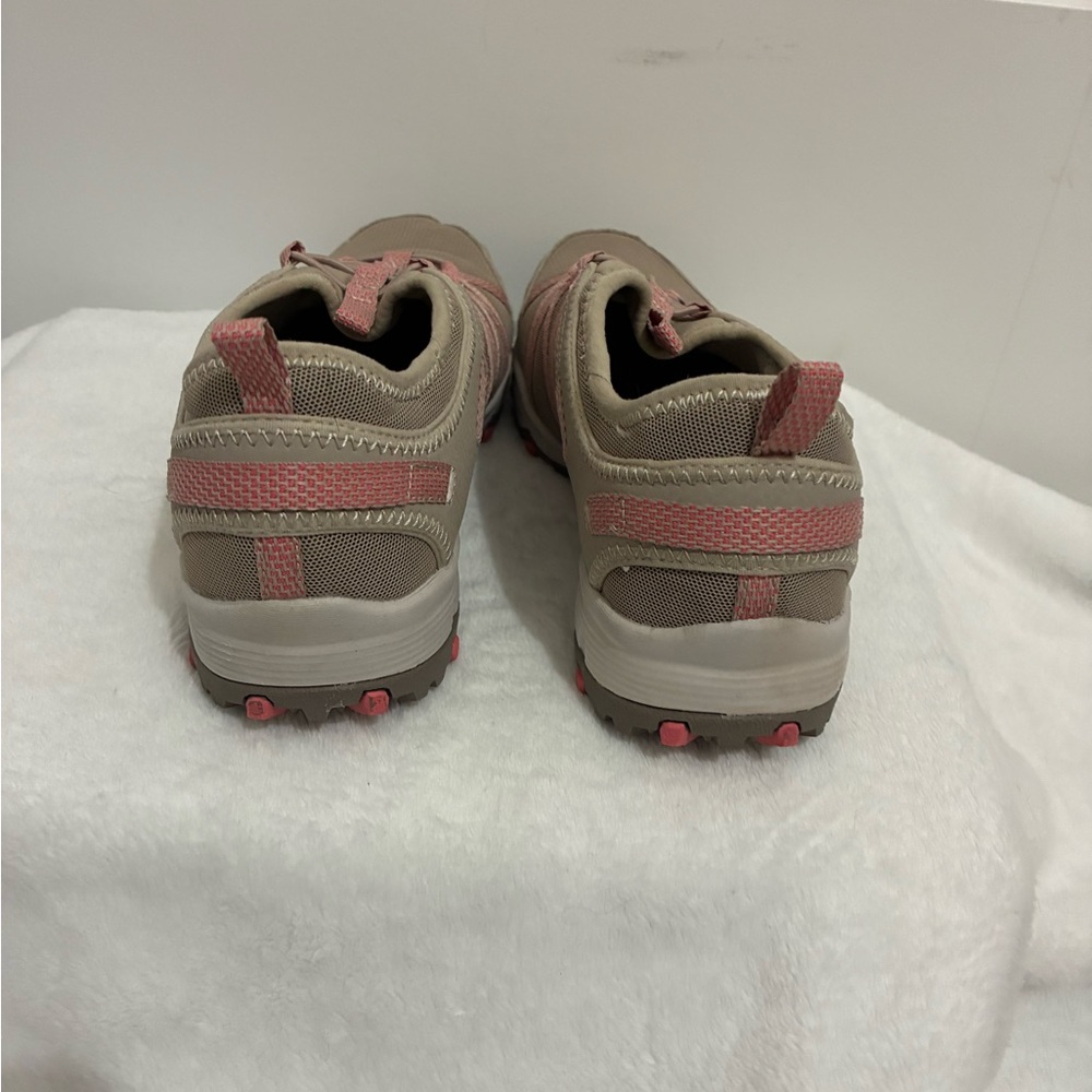 Skechers Pink and Tan Slip on shoes size 8 - Picture 6 of 11